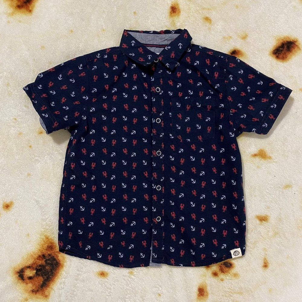 Shirt For Boy Free Planet Color Blue Size 6